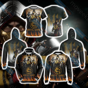 Mortal Kombat Unisex 3D T-shirt   
