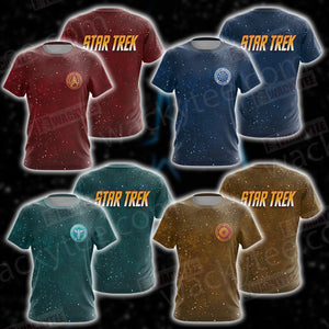Star Trek - Starfleet Academy Command New Unisex 3D T-shirt   