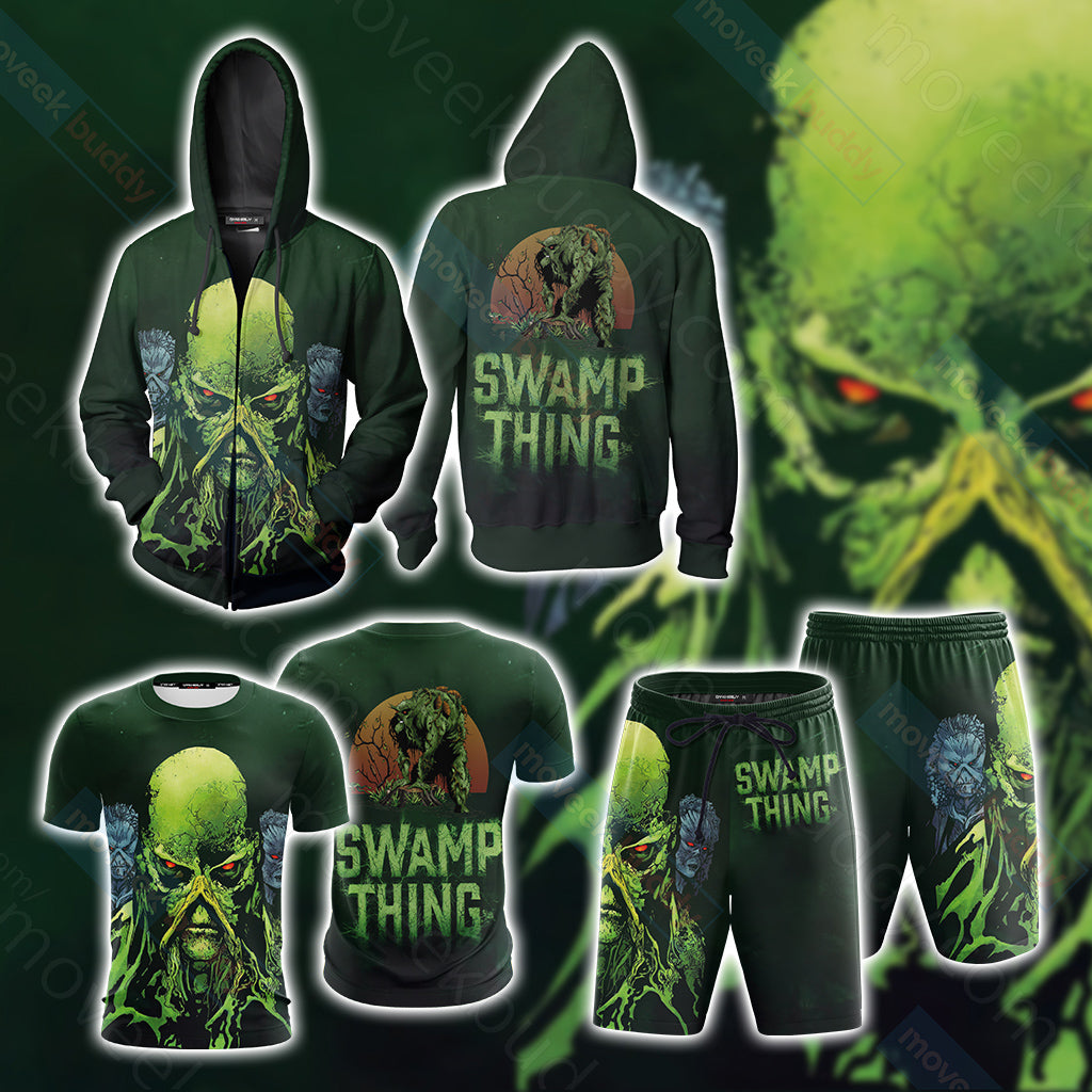 Swamp Thing Beach Shorts   