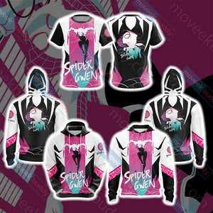 Spider-Gwen Unisex 3D T-shirt   