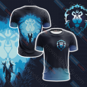 World Of Warcraft - Alliance Unisex 3D T-shirt S  