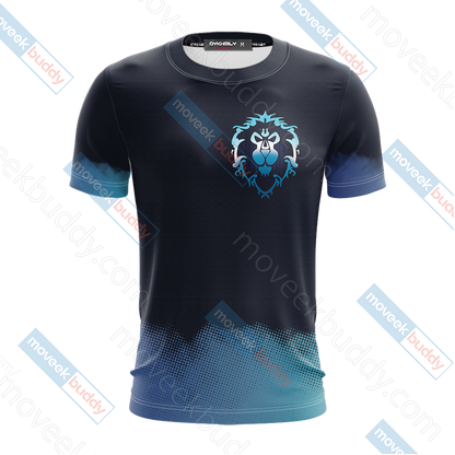 World Of Warcraft - Alliance Unisex 3D T-shirt   