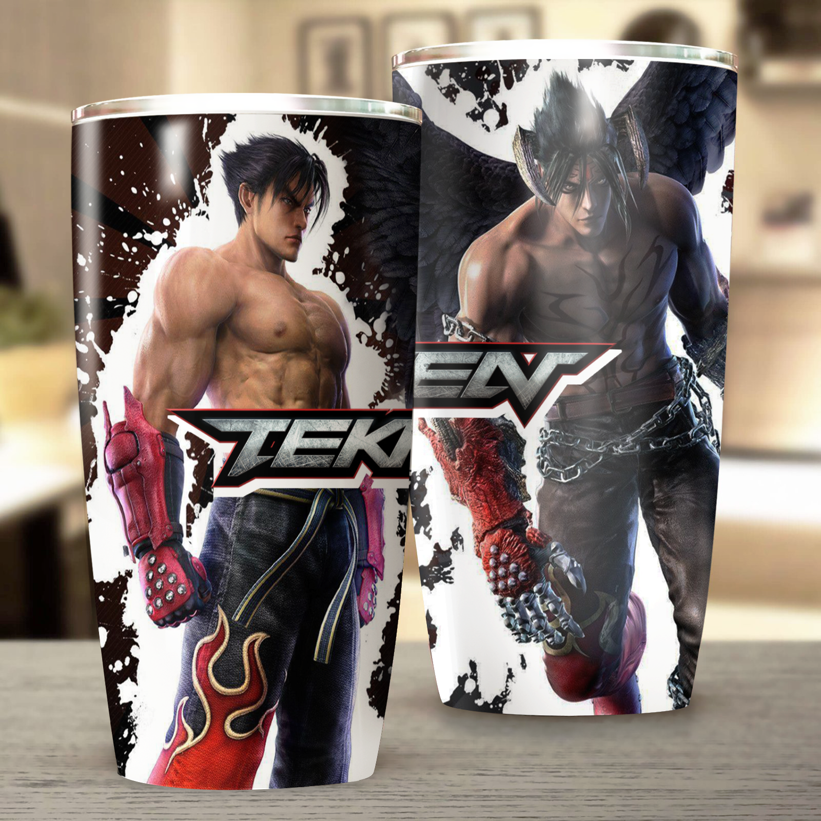Tekken Video Game Insulated Stainless Steel Tumbler 20oz / 30oz 20oz  