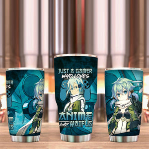 Just A Gamer Who Loves Anime and Waifus Sinon Sword Art Online Tumbler   