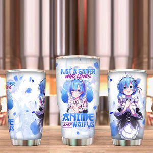 Just A Gamer Who Loves Anime and Waifus Rem Re:Zero Tumbler   
