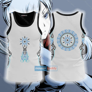 RWBY Weiss Schnee Symbol Unisex 3D T-shirt Tank Top S 