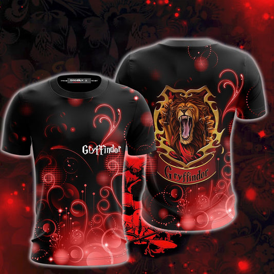 The Brave Gryffindor Harry Potter New Collection Unisex 3D T-shirt   