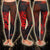 The Gryffindor Lion Harry Potter Version Galaxy 3D Leggings S  