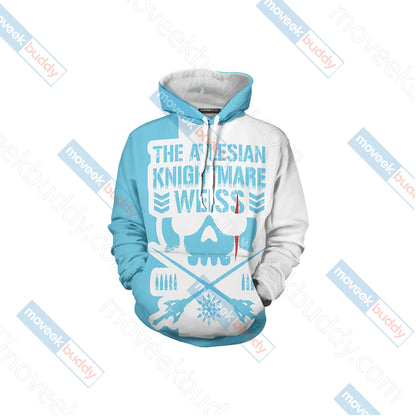 RWBY Weiss The Atlesian Knightmare 3D Hoodie   