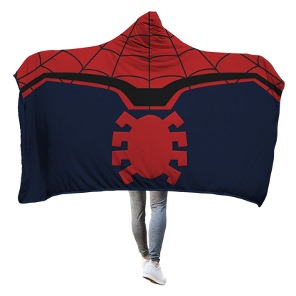 Spider-man 3D Hooded Blanket Adult 80"x60" Spider-Man Homecoming 