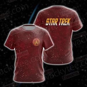 Star Trek - Starfleet Academy Command New Unisex 3D T-shirt S  
