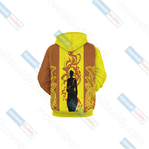 RWBY Yang Zip 3D Hoodie   