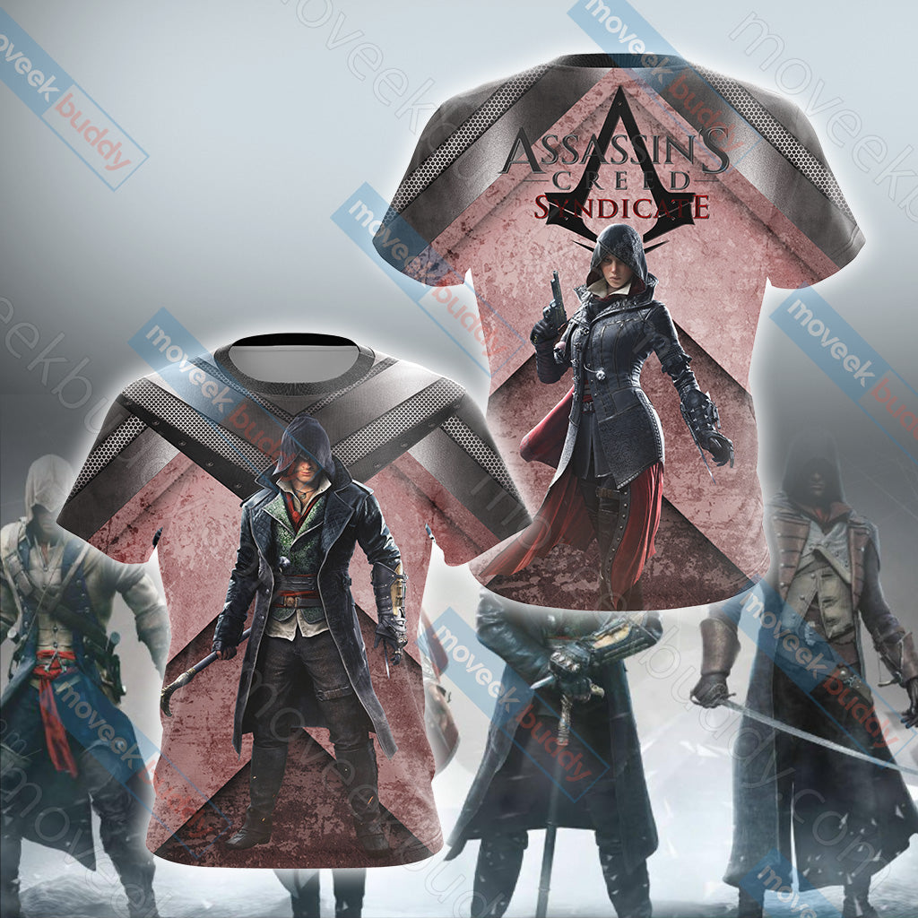 Assassin's Creed Syndicate New Collection Unisex 3D T-shirt S  