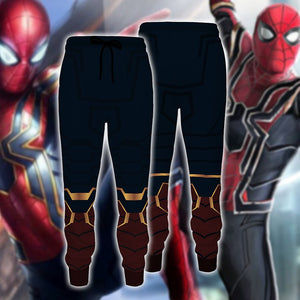 Spider-man: Homecoming Iron Spider Cosplay Jogging Pants US/EU S (ASIAN L)  