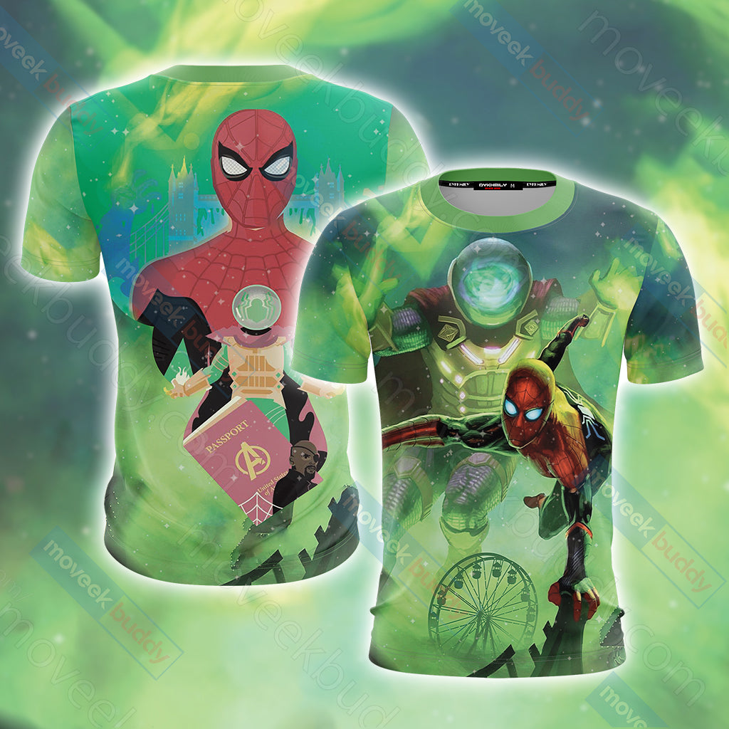 Spider Man: Far From Home Unisex 3D T-shirt T-shirt S 