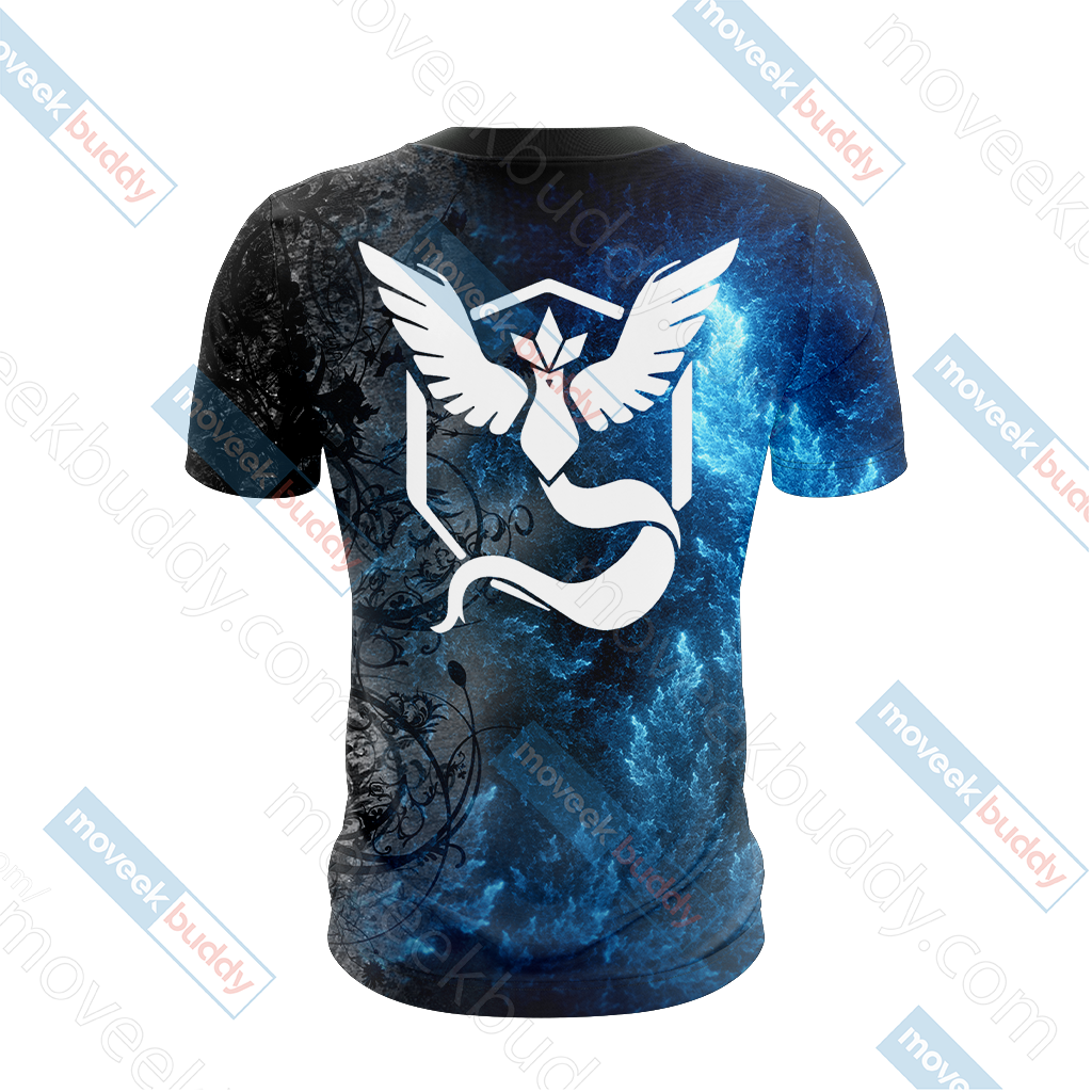 Pokemon Go - House Mystic Observe dapt Evolve Unisex 3D T-shirt   
