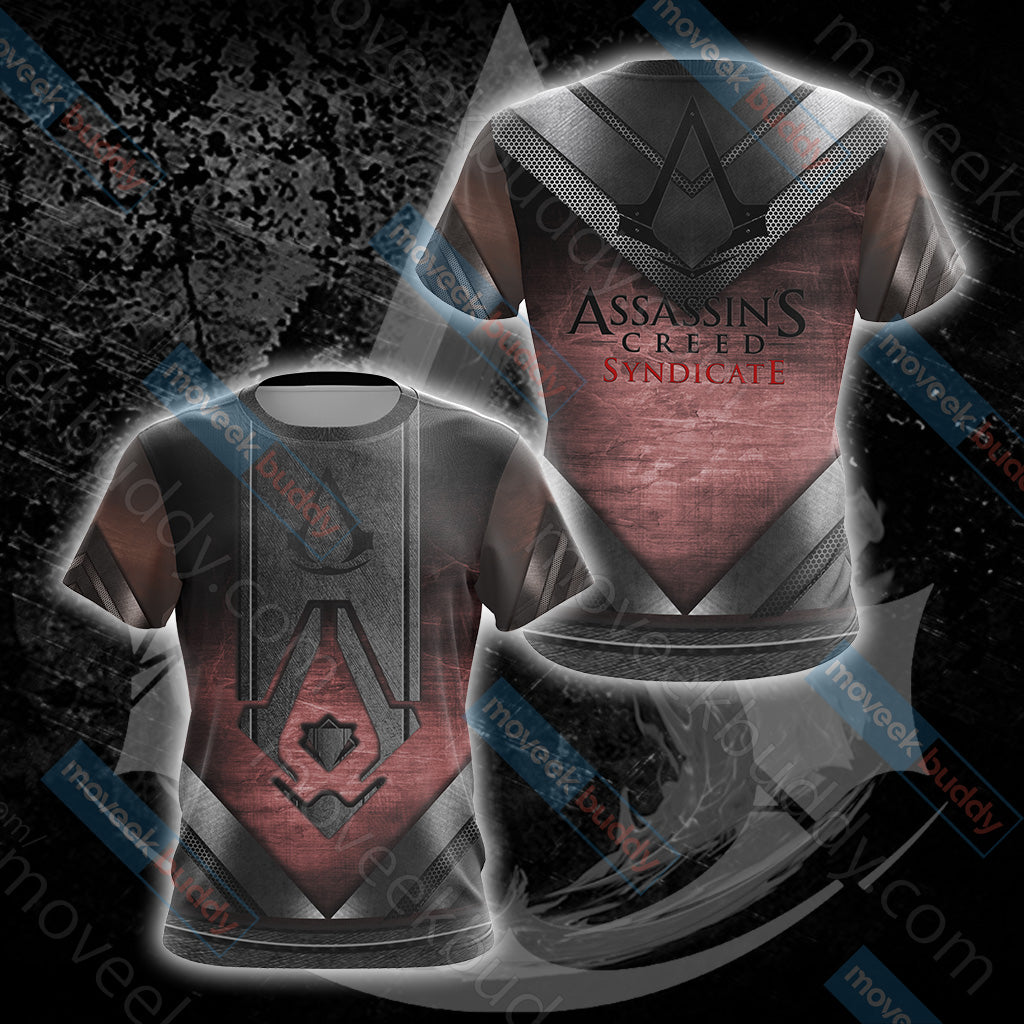 Assassin's Creed Syndicate Symbol New Collection Unisex 3D T-shirt S  