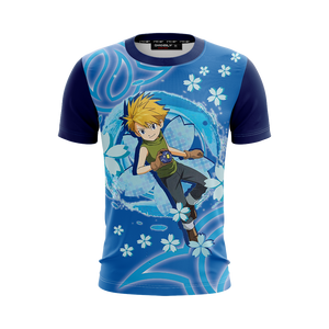 Digimon Ishida Yamato Unisex 3D T-shirt   