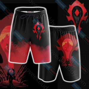 World Of Warcraft - Horde Beach Shorts S  