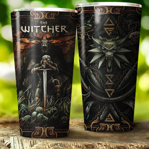 The Witcher Video Game Insulated Stainless Steel Tumbler 20oz / 30oz 30oz  