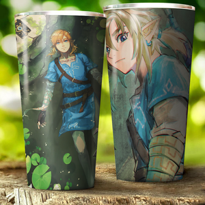 Link The Legend of Zelda Video Game Insulated Stainless Steel Tumbler 20oz / 30oz 30oz  