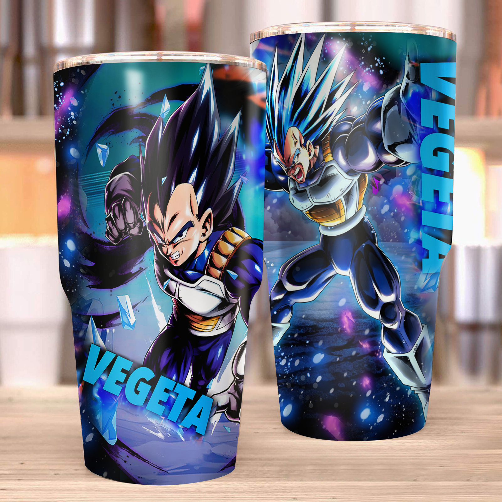 Dragon Ball Vegeta Tumbler 30oz (Curve)  