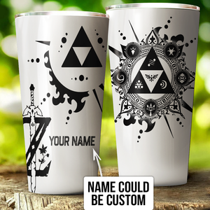 Personalized The legend of Zelda Tumbler 30oz (Straight)  