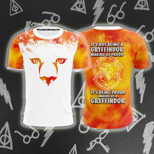 It's Being Proud Making Us A Gryffindor Harry Potter 3D T-shirt   