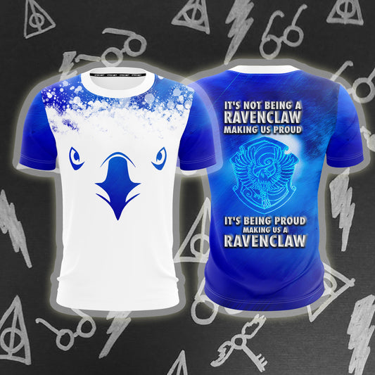 It's Being Proud Making Us A Ravenclaw Harry Potter 3D T-shirt   