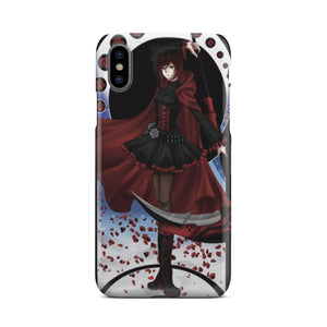 RWBY Rose Ruby Phone Case iPhone Xs  