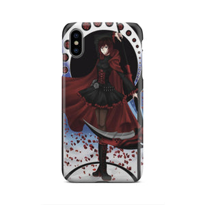 RWBY Rose Ruby Phone Case iPhone Xs Max  