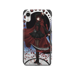 RWBY Rose Ruby Phone Case iPhone Xr  