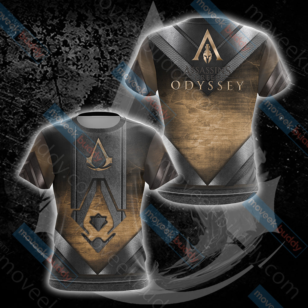 Assassin's Creed Odyssey Symbol New Collection Unisex 3D T-shirt S  