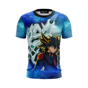 Yu-Gi-Oh! Yusei Fudo and Stardust Dragon New Version 3D T-shirt   