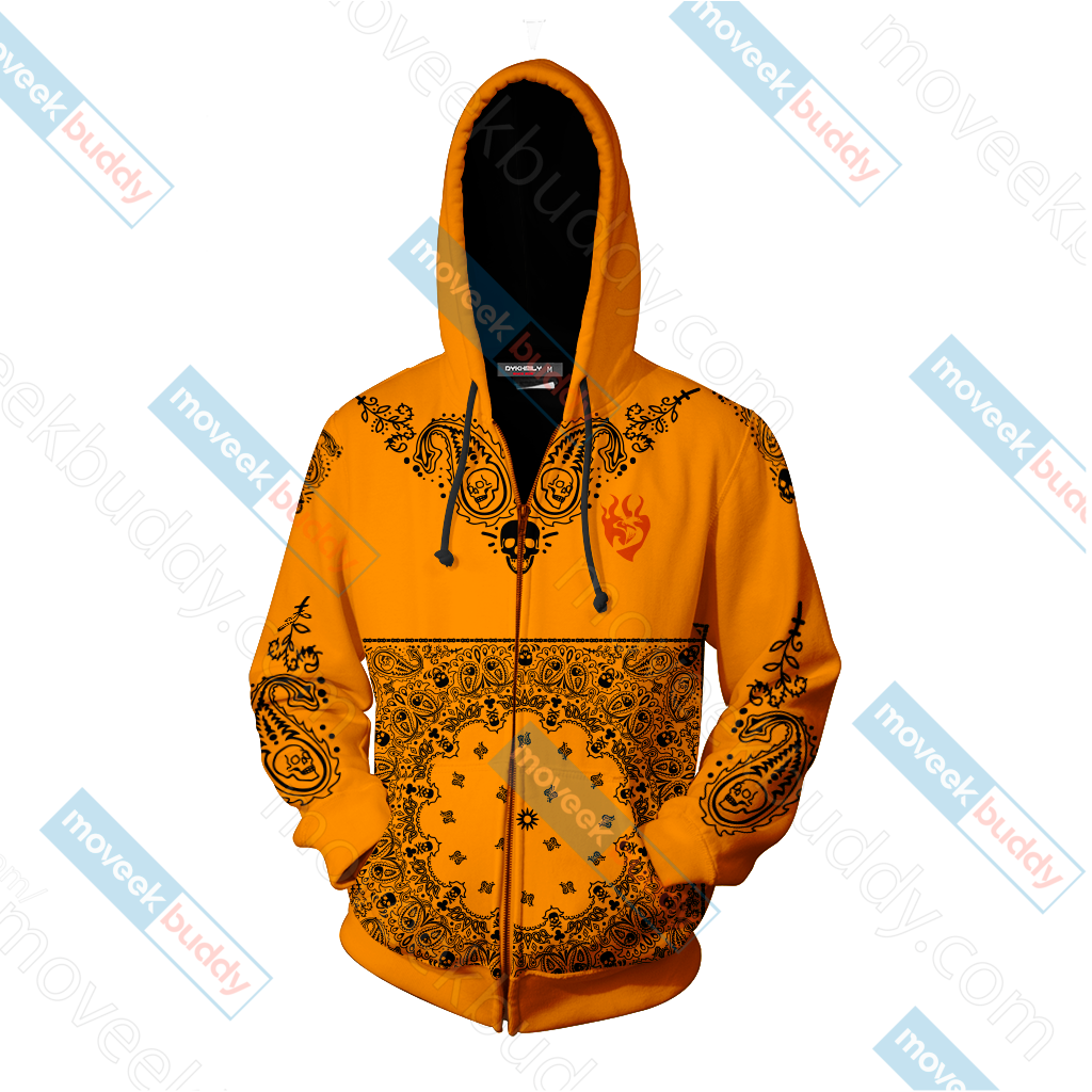 RWBY House Xiao Long By Sword And Sun Zip Up Hoodie   