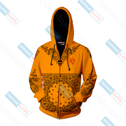 RWBY House Xiao Long By Sword And Sun Zip Up Hoodie   