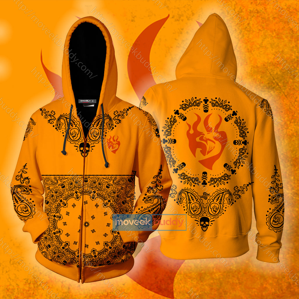 RWBY House Xiao Long By Sword And Sun Zip Up Hoodie XS  