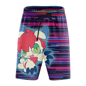 Digimon Gomamon New Look Unisex 3D Beach Shorts   