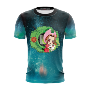 Digimon Mimi And Tanemon Unisex 3D T-shirt   