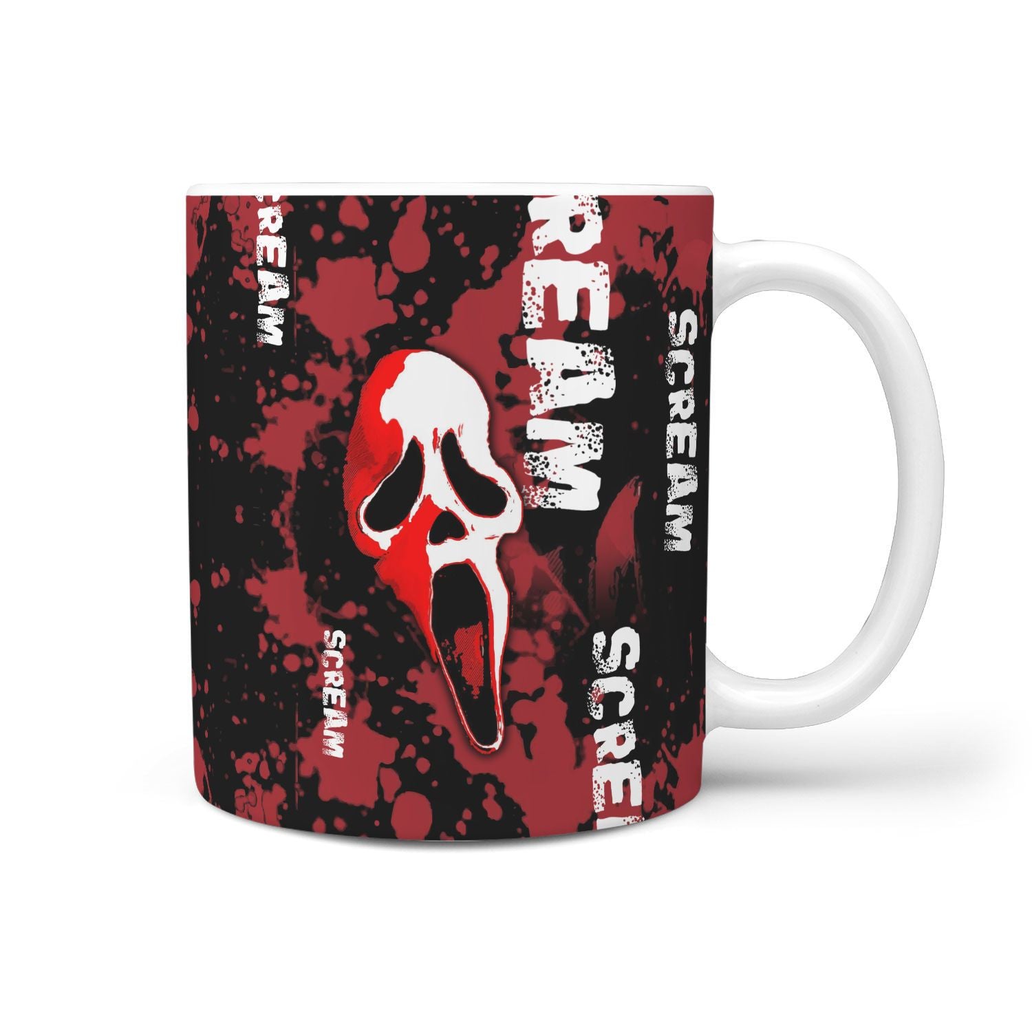 Scream 1996 360 White Mug   