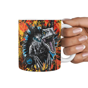 Jurassic Park New White Mug   