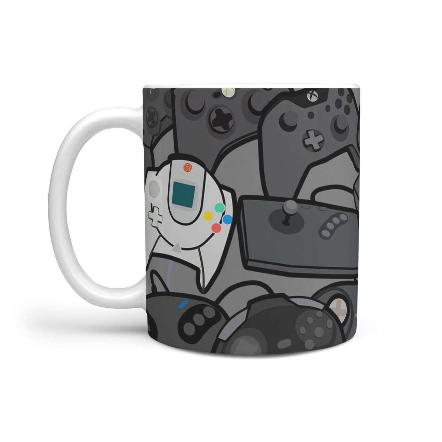Game Controllers White Mug   