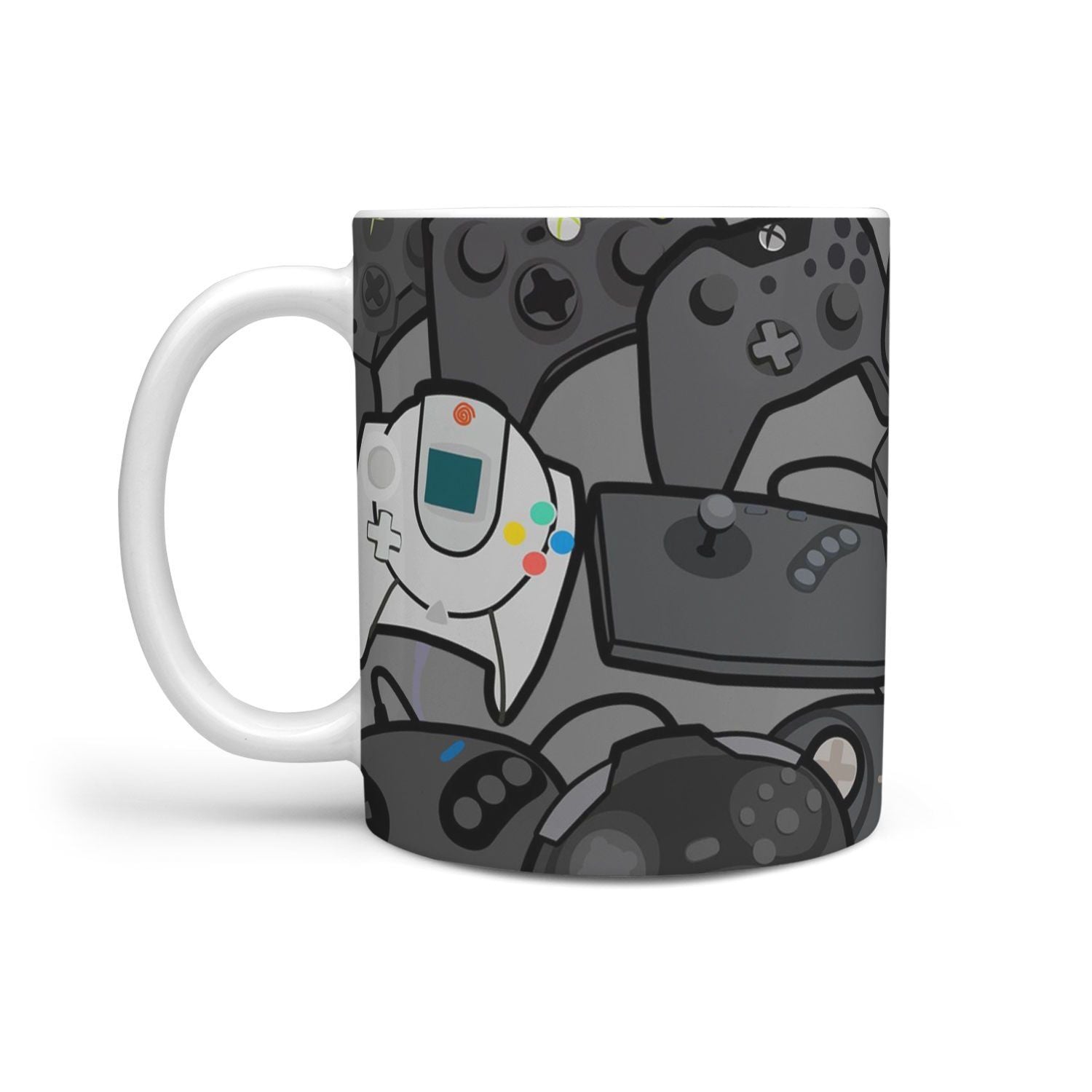 Game Controllers White Mug   