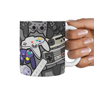 Game Controllers White Mug   