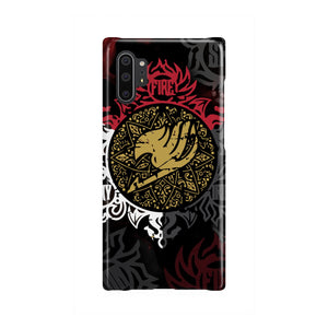 Fairy Tail Dragon Slayer Logo Phone Case Samsung Galaxy Note 10 Plus  