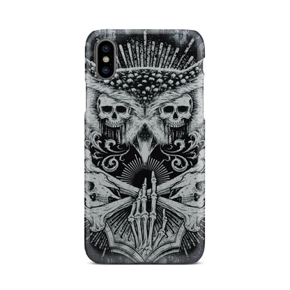 Skull Owl Phone Case iPhone X  