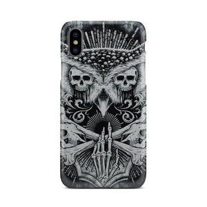 Skull Owl Phone Case iPhone X  