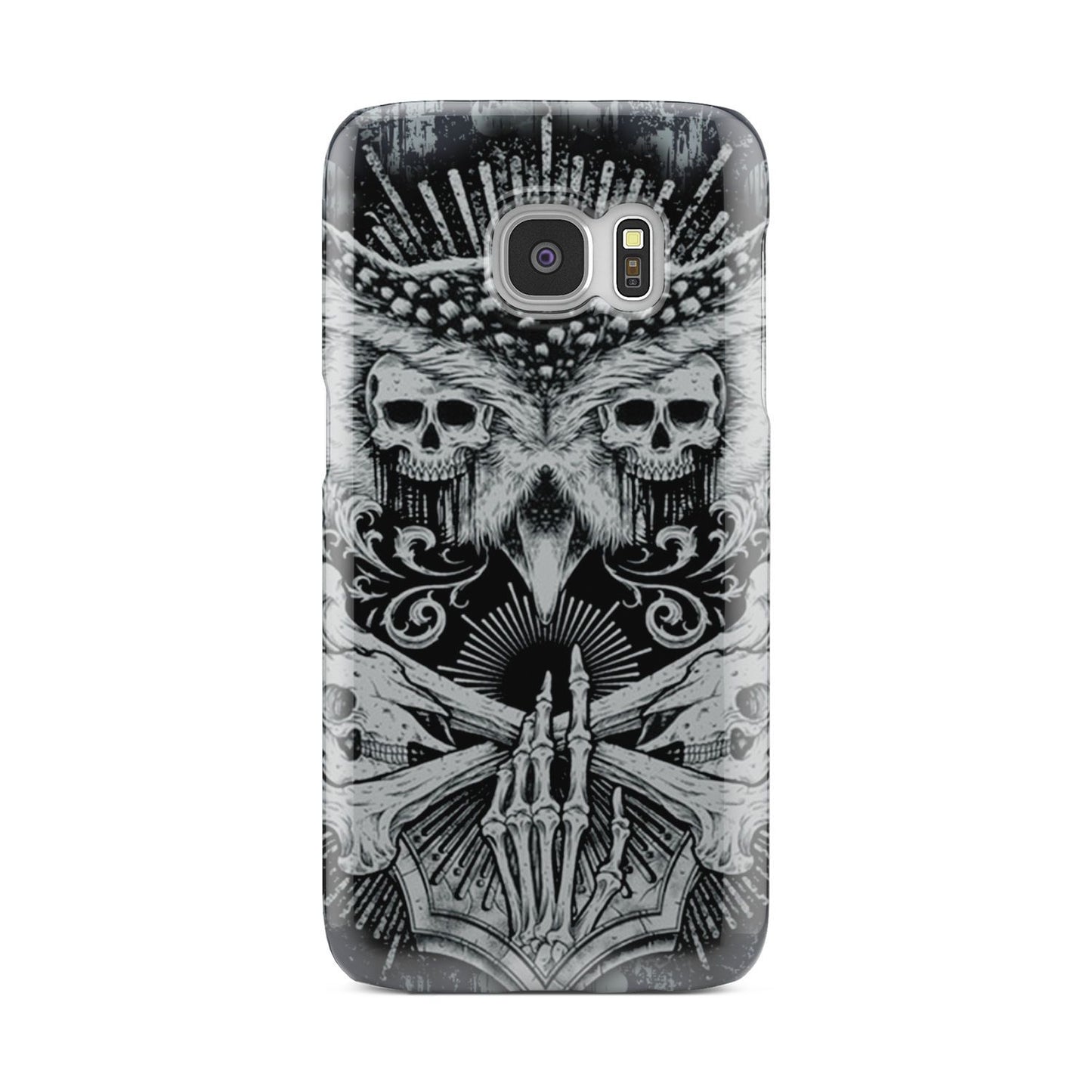 Skull Owl Phone Case Samsung Galaxy S6 Edge  