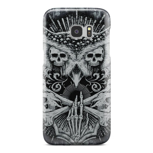 Skull Owl Phone Case Samsung Galaxy S6 Edge Plus  