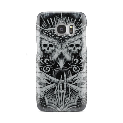 Skull Owl Phone Case Samsung Galaxy S7  